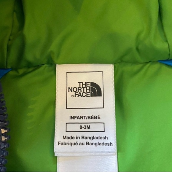 North Face Infant Snow Suit 0-3 Month - Picture 3 of 3